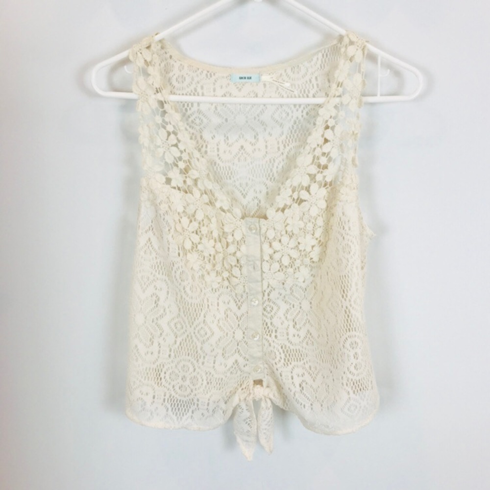 Urban Outfitters Kimchi Blue Lace Top